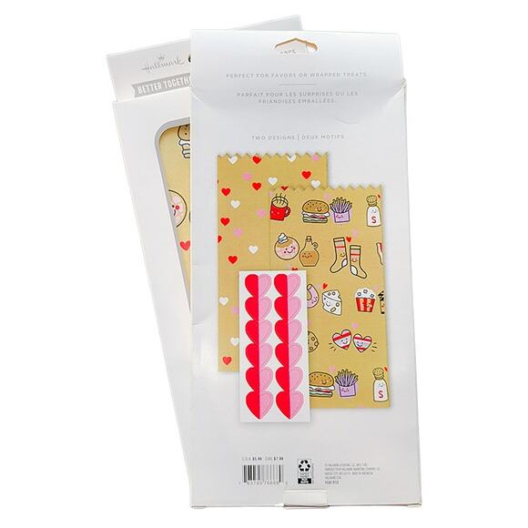 Hallmark Valentines Day 24-Count Gift Bags Treats Favors Classroom Parties New - Picture 3 of 5
